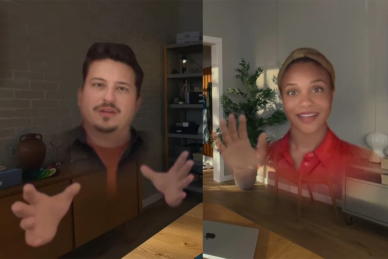 شخصیت‌های مجازی اپل ویژن پرو، «فضایی» شدند