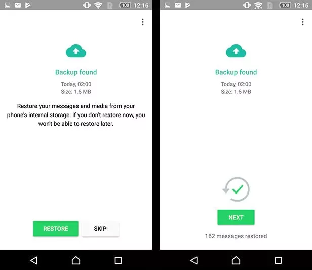 1726868253 881 نحوه انتقال واتساپ به گوشی جدید بدون پاک شدن اطلاعات.webp
