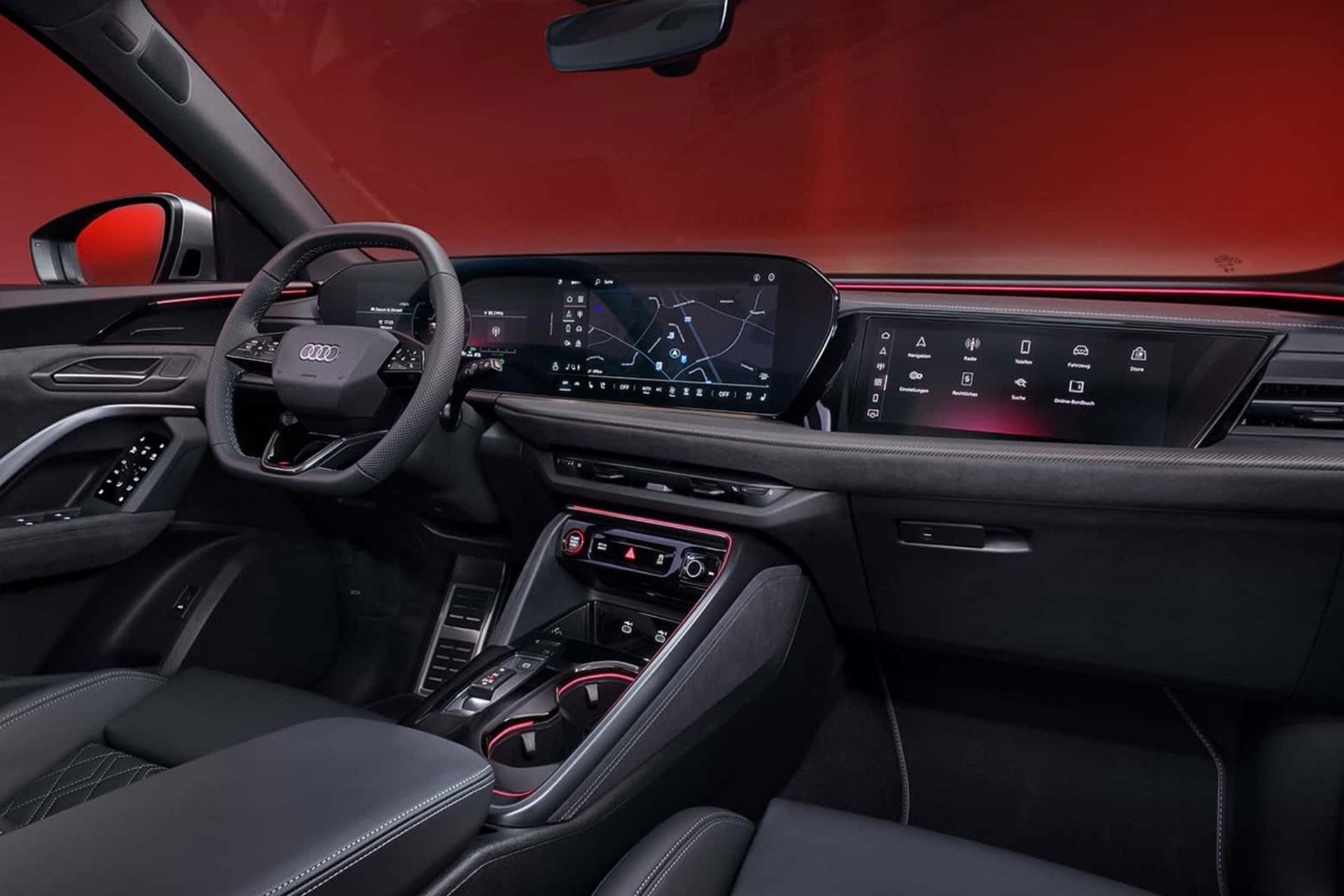 شاسیبلند آئودی Q5 Sportback 2025 معرفی شد؛ طراحی جذاب و موتور ۶ سیلندر ۳۶۲ اسببخاری_فرنگی 6 داخل یک خودرو