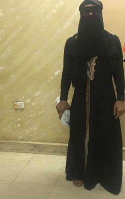 دستگیری یک داعشی با لباس زنانه در موصل عراق!+عکس