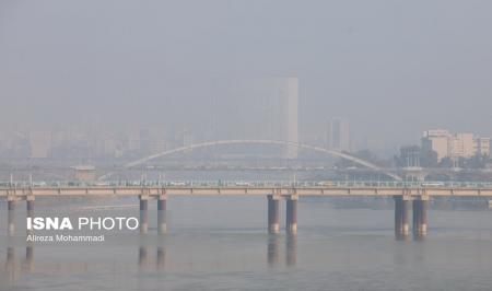 وضعیت قرمز هوا در اهواز + عکس