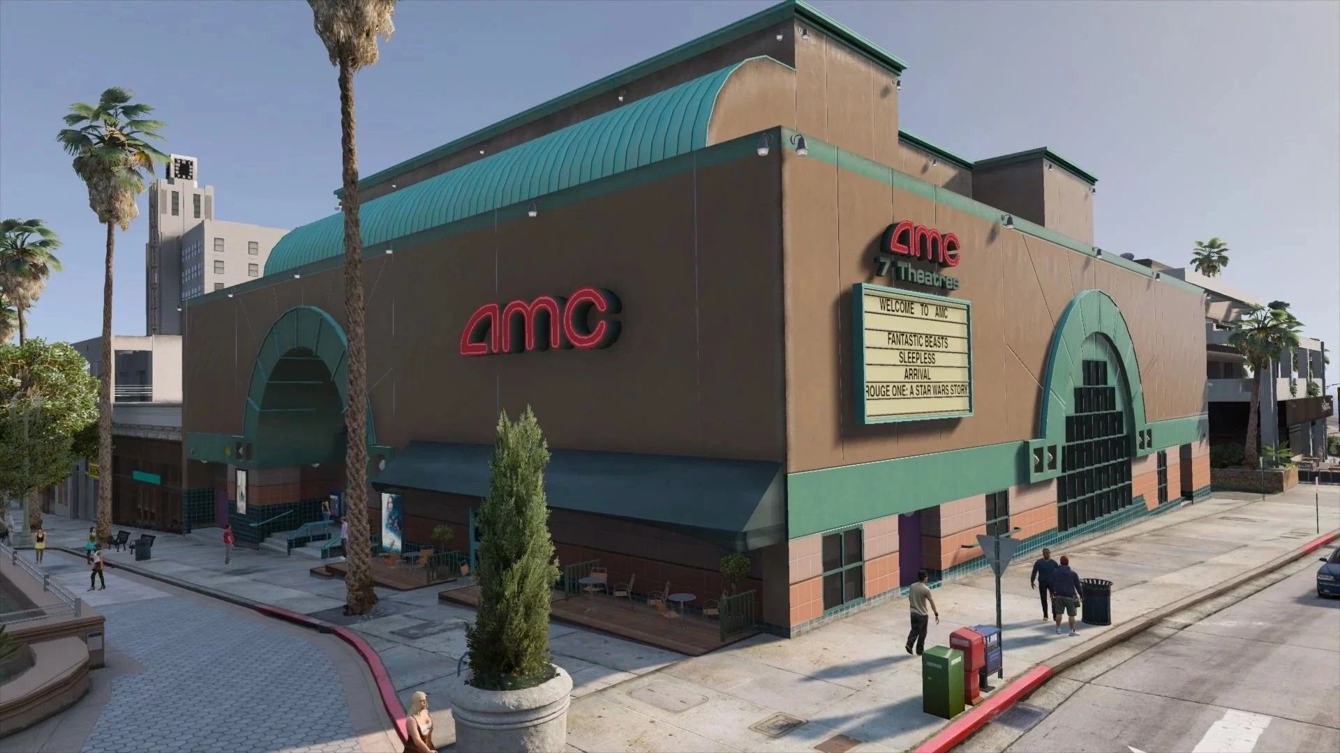 ساختمان AMC در بازی GTA 5