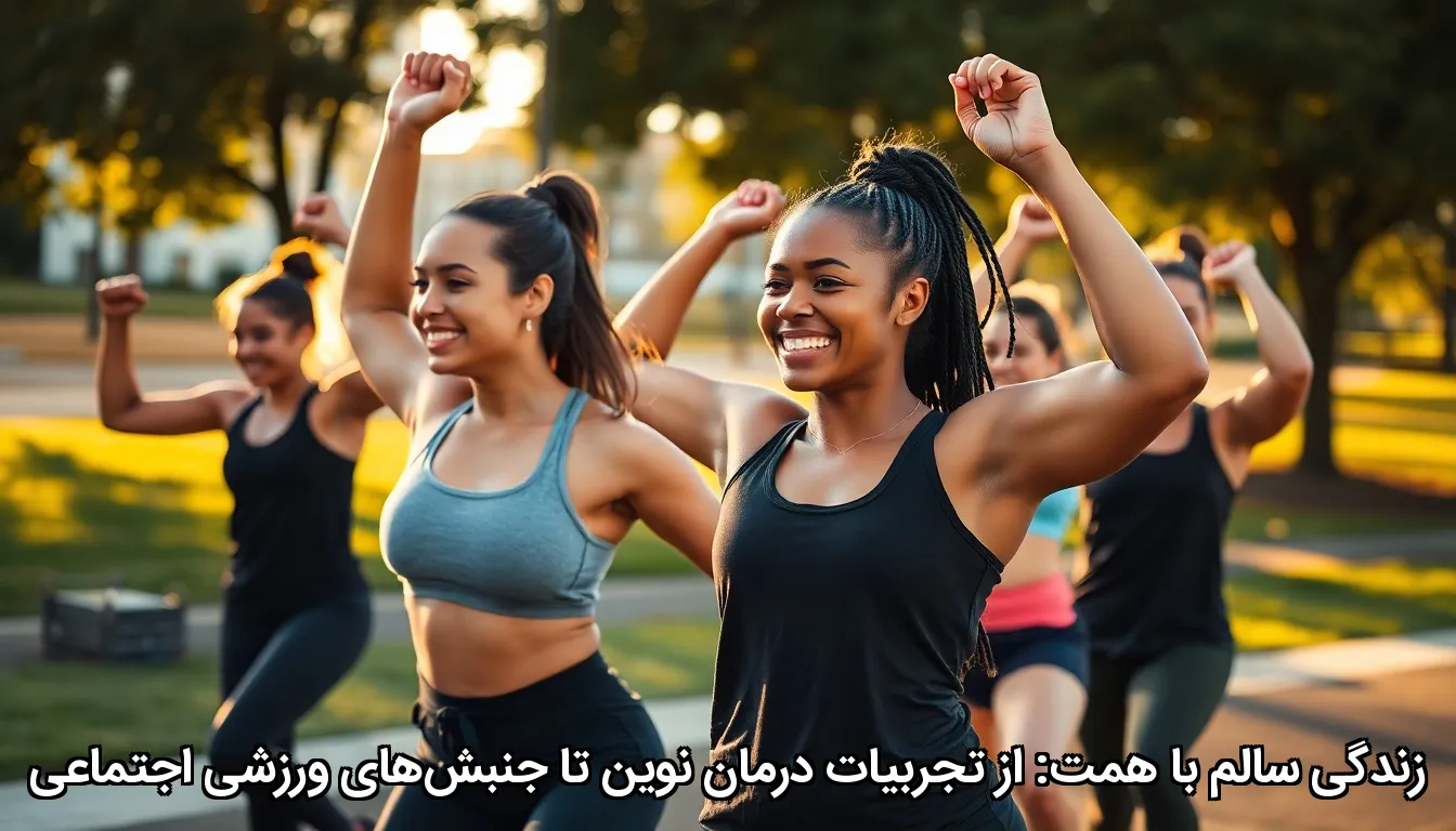 زندگی سالم با همت: از تجربیات درمان نوین تا جنبش‌های ورزشی اجتماعی