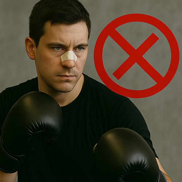 آگهی/ تحرک و ورزش بعد از عمل جراحی بینی + جدول زمانبندی_فرنگی 4 آیا بعد از عمل بینی میتوان بوکس کار کرد؟