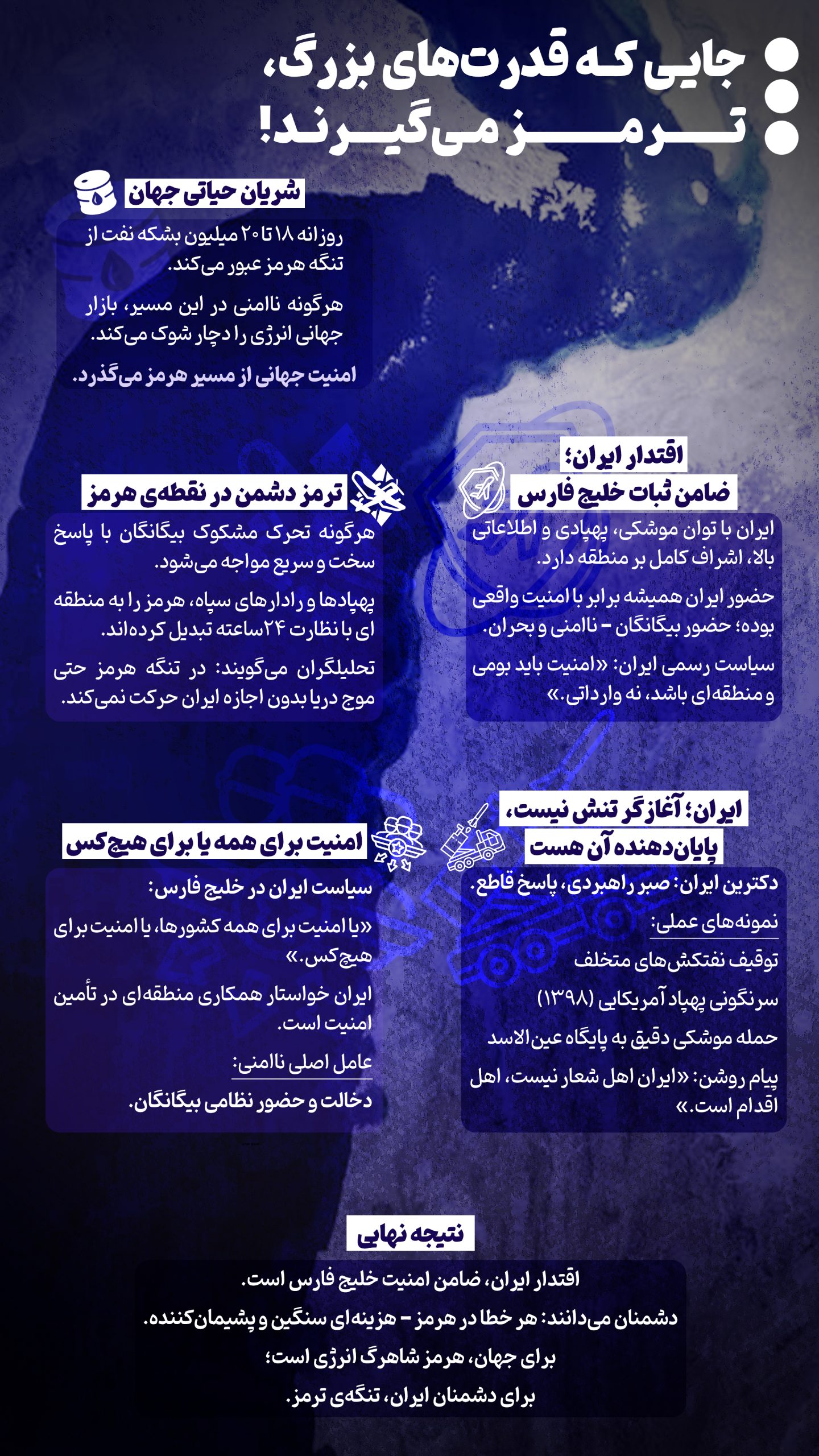 یادداشت/ تنگه ترمز | بهداشت نیوز